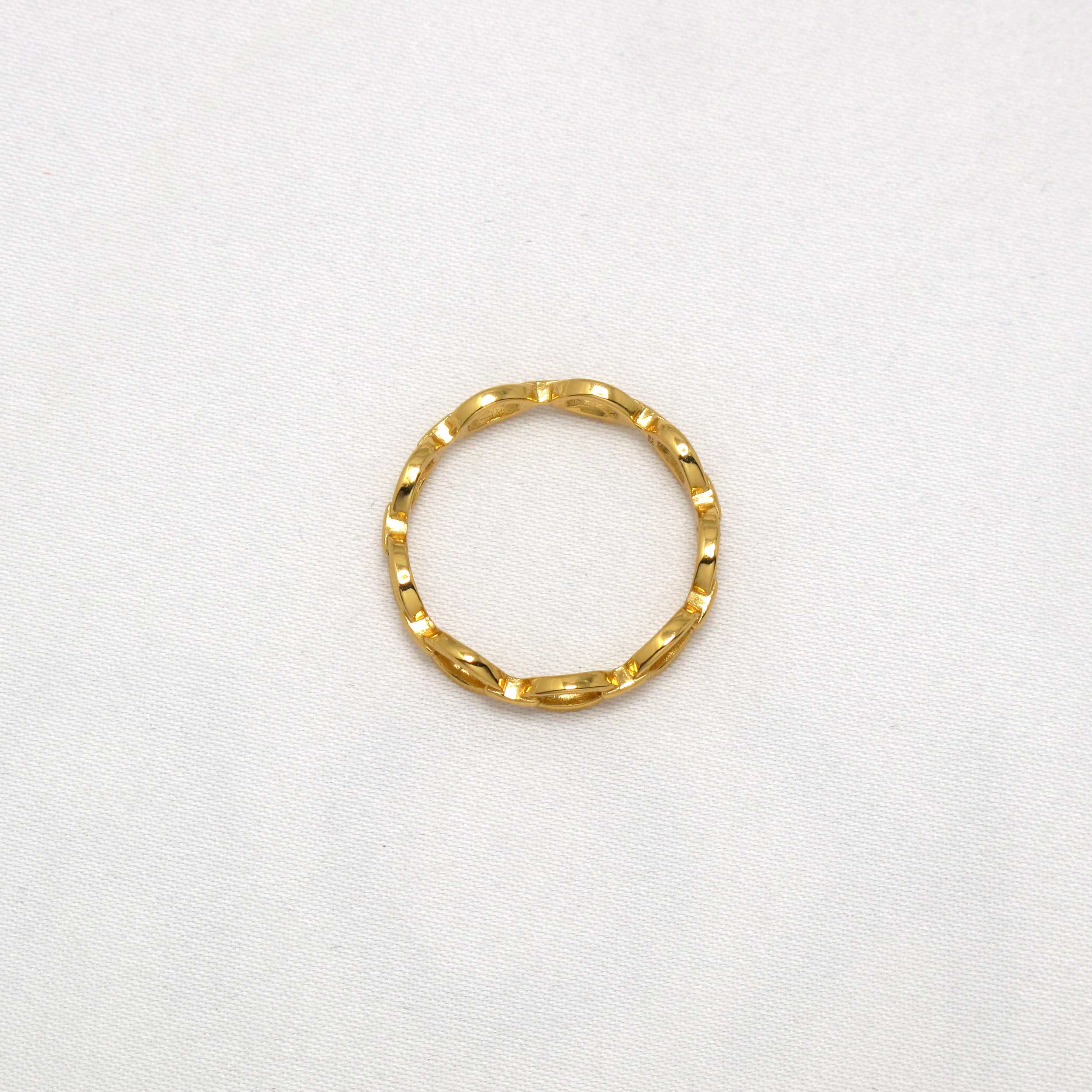 Chain Ring Gold 2