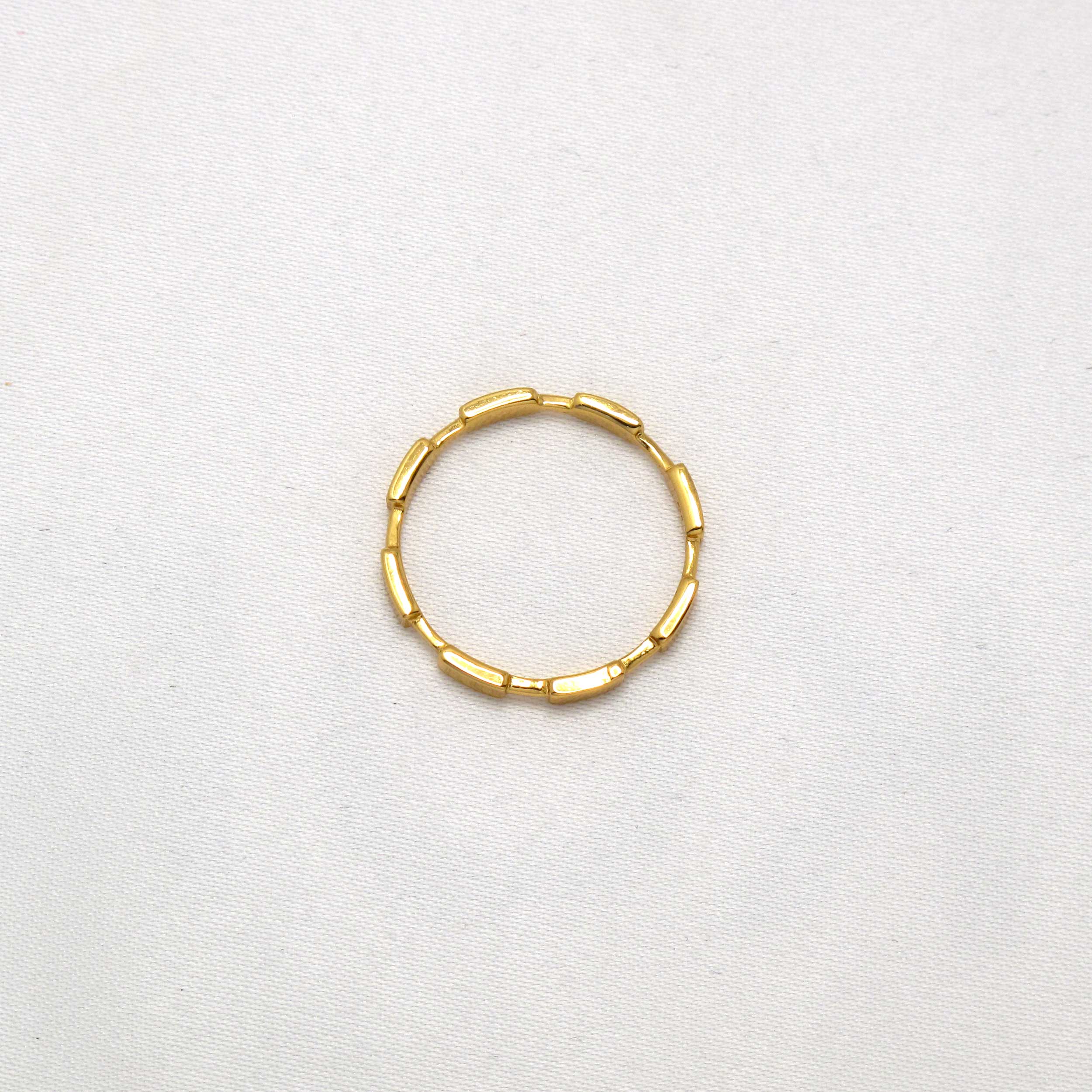 Geometric Ring Gold 2