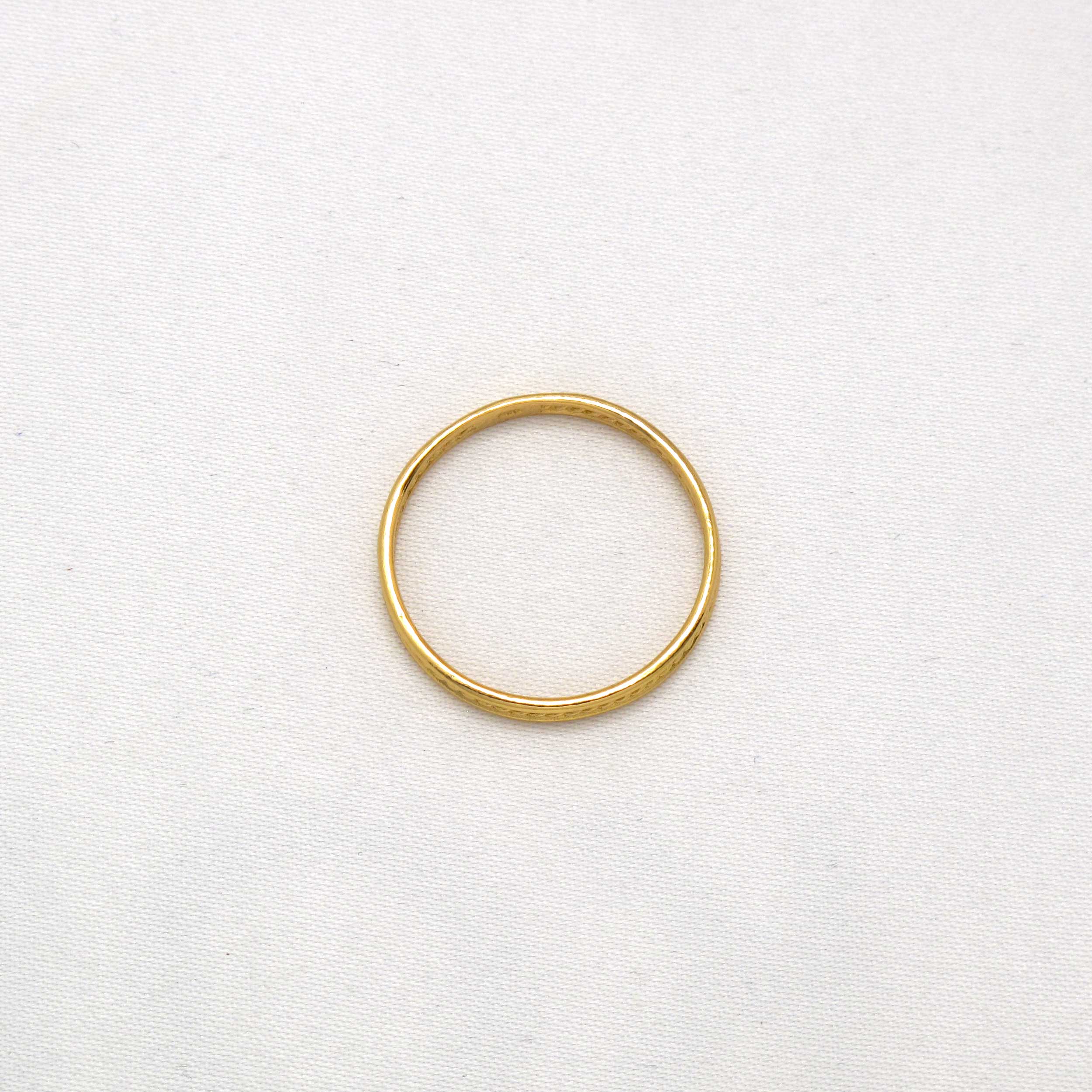 Rope Ring Gold 2